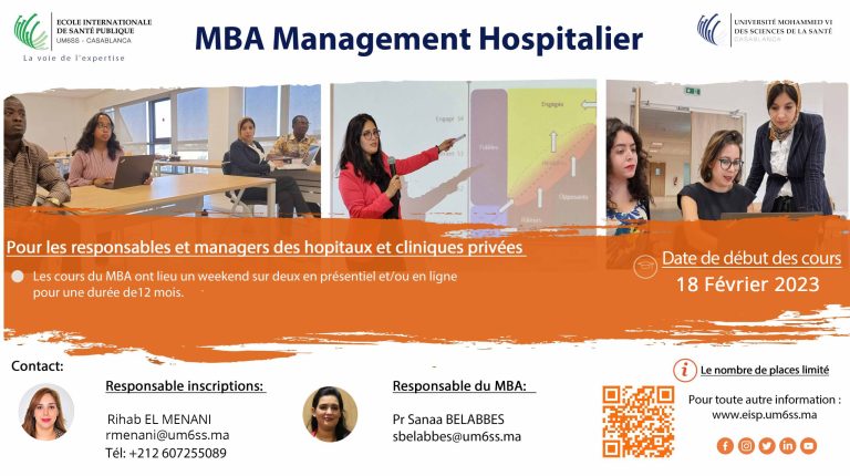 MBA en Management Hospitalier
